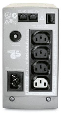 APC Back-UPS CS 650VA (400W), 230V, 3 Output (10A) + 1 Surge