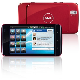 Dell Streak Android V 2.2 with Multi-Touch Dell User Experience ( RED )