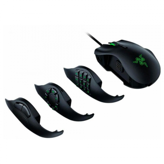 Razer Naga Trinity - Multi-color Wired MMO Gaming Mouse