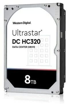 Western Digital 8TB 256MB 7200RPM SAS ULTRA 512E SE P3 DC HC320