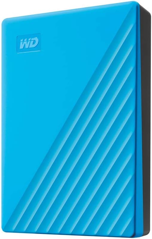 WD My Passport 5TB, Blue, USB 3.0 [ External HDD ฮาร์ดดิสก์พกพา