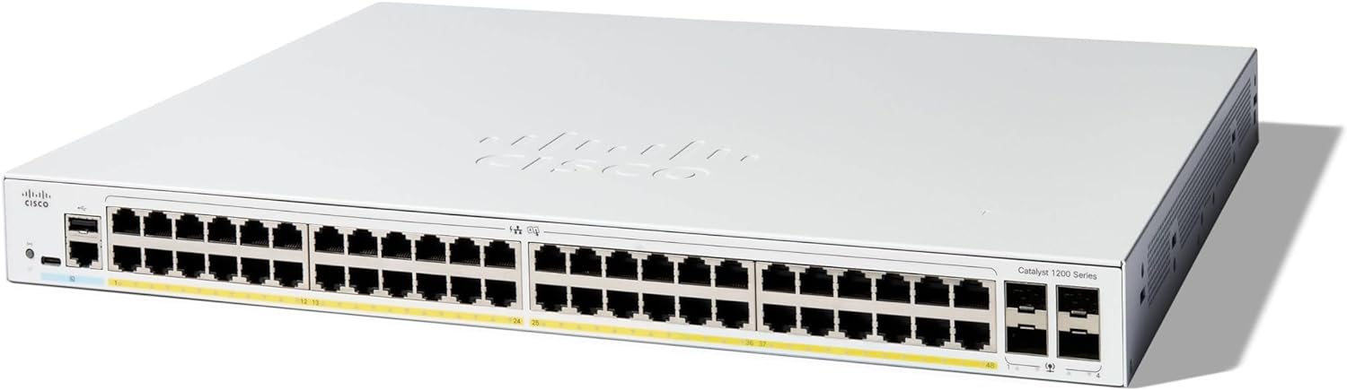 Catalyst 1200 48-port GE, PoE, 4x1G SFP