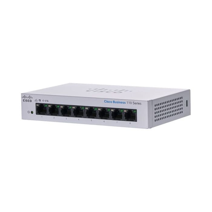 CBS110 Unmanaged 8-port GE, Desktop, Ext PS New Model !! replace SG95D-08