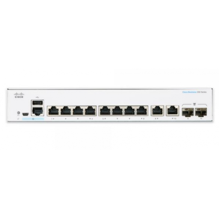 CBS220 Smart 8-port GE, Ext PS, 2x1G SFP