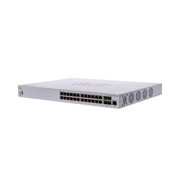 CBS350 Managed 24-port 10GE, 4x10G SFP+ Shared