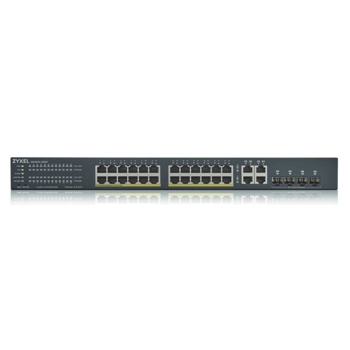 ZyXEL Layer 2 24-port GbE Smart Managed PoE Switch (GS1920-24HPv2)
