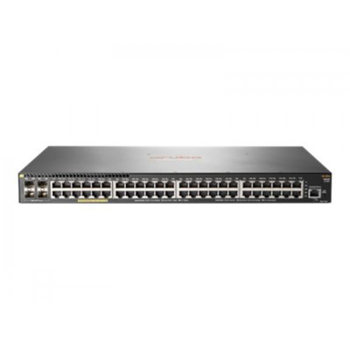 Aruba 2930F 48G PoE+ 4SFP+ Swch (48 x PoE+ ports, 4 SFP+ ports, 370W)10GbE uplinks