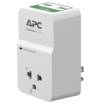 APC HomeOffice 1 Outlet with 2Port USBCharger