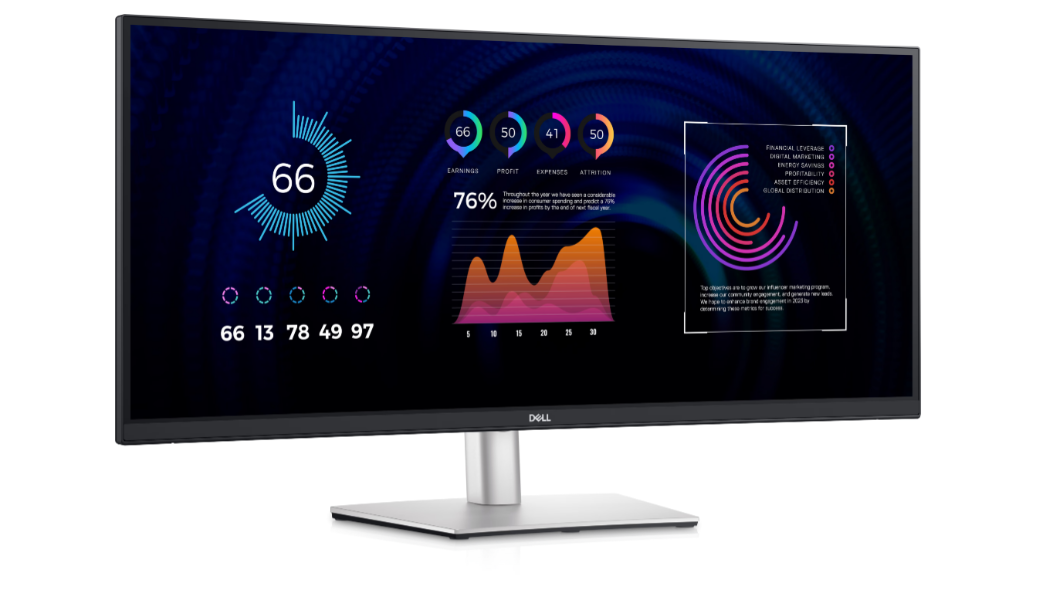 Dell 34 Curved USB-C Hub Monitor P3424WE
