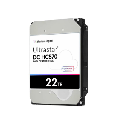 3.5in 26.1MM 22000GB 512MB 7200RPM SATA ULTRASTAR 512E SE NP3 DC HC570 *WUH722222ALE6L4*