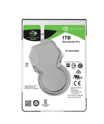 SEAGATE BARRACUDA 2.5" MOBILE HDD 1TB 7200RPM 128MB SATA6GB/S 5YRS