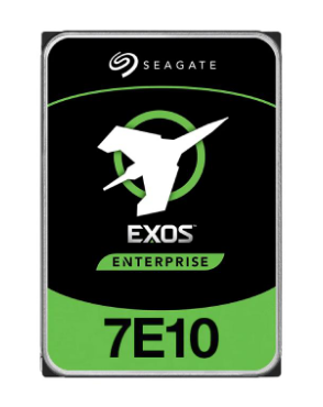 SEAGATE EXOS 7E10 6TB  512N SATA 3.5" HDD 6TB 7200RPM 256MB 5YEARS