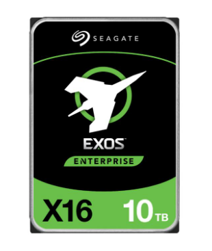  SEAGATE EXOS X16 HDD 512E SATA 3.5 HDD 10TB 7200RPM 256MB SATA 5YEARS