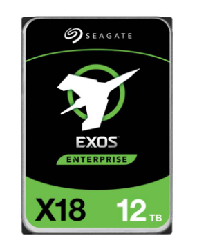 Exos X18 HDD 512E/4KN SAS 3.5 HDD 12TB 7200RPM 256MB SAS 5YEARS