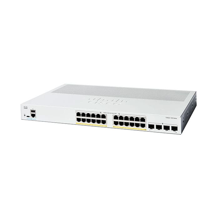 Catalyst 1300 24-port GE, Full PoE, 4x10G SFP+