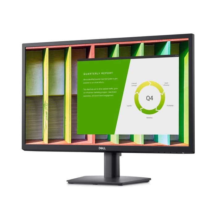 Dell Monitor E2422HS, 23.8" 1920x1080, IPS, HDMI+VGA+DP, 100mm HAS with Audio