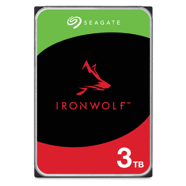 SEAGATE IronWolf  HDD 3.5" 3TB SATA-III 5900rpm Cache 64MB