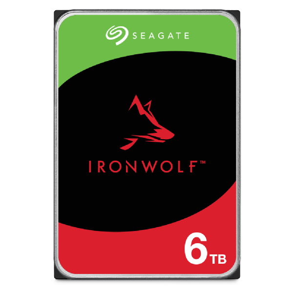 SEAGATE IronWolf  HDD 3.5" 6TB SATA-III 5400rpm Cache 256MB
