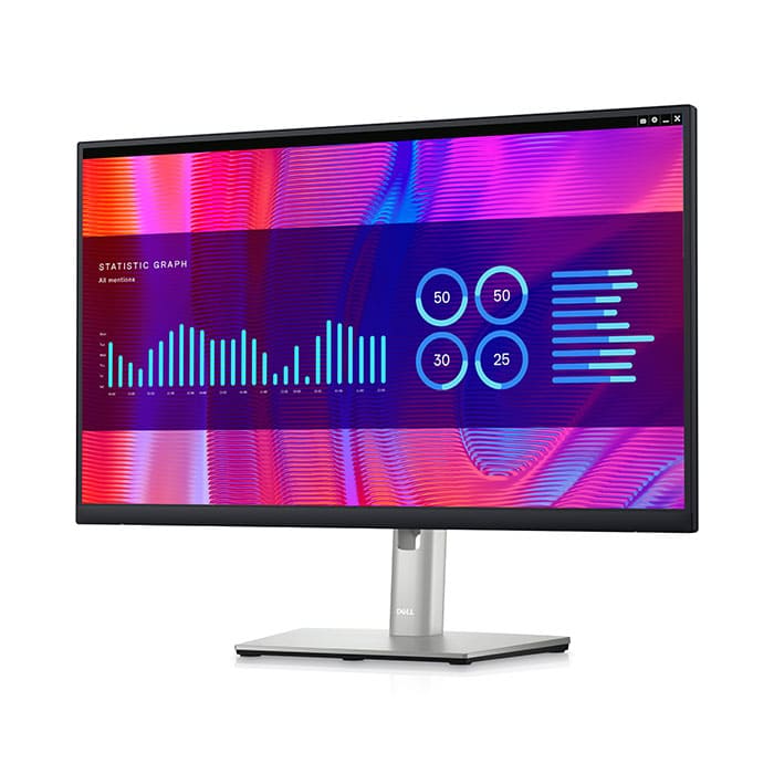 Dell 24 Monitor- P2423, 24” 1920x1200, IPS, 16:10, HDMI/DP/DVI/VGA