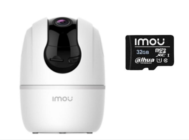 IMOU กล้องวงจรปิด WIFI 2 ล้านพิกเซล รุ่น IPC-A22EP-G-V3 (3.6 mm.)(A2) + Micro SD card 32GB