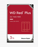 HDD WD 3TB NAS Red Plus SATA3(6Gb/s)  128MB 5400 RPM 3Y