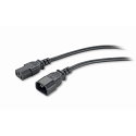 Power Cord, C13 to C14, 2.5m, Output cable 10A