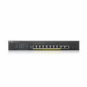 ZyXEL 8 Port Multi-Gig PoE, 2 Port 10G SFP+, 2 Port Multi-Gig Copper, 375 Watt PoE 802.3bt, Max 60W per port