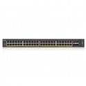 ZyXEL 48-port Gigabit L3 High Power PoE+ Managed Switch with 10GbE Uplink