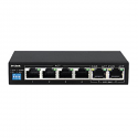 SWITCH (สวิตซ์) D-LINK 6 PORT DES-F1006P-E 