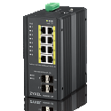 Zyxel RGS200-12P Gigabit L2 Managed PoE Switch 8 Port, 4 Port SFP 240W