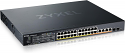 24-port 2.5GbE Multi-Gig Smart Managed Layer 2 PoE 700W 22xPoE+/8xPoE++ Switch with 4 10GbE and 2 SFP+ Uplink