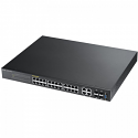 24 port Gigabit L2 managed PoE+ switch 375 Watt