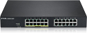 24-port GbE Smart Managed PoE Switch, 802.3at, rackmount, smart fan, 130 Watt (Max 12 ports)